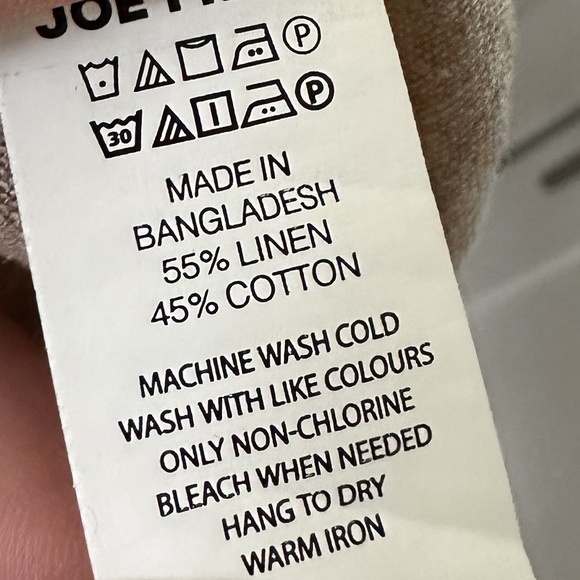 JOE FRESH Linen Blend Midi Button Front Dress - Picture 7 of 12